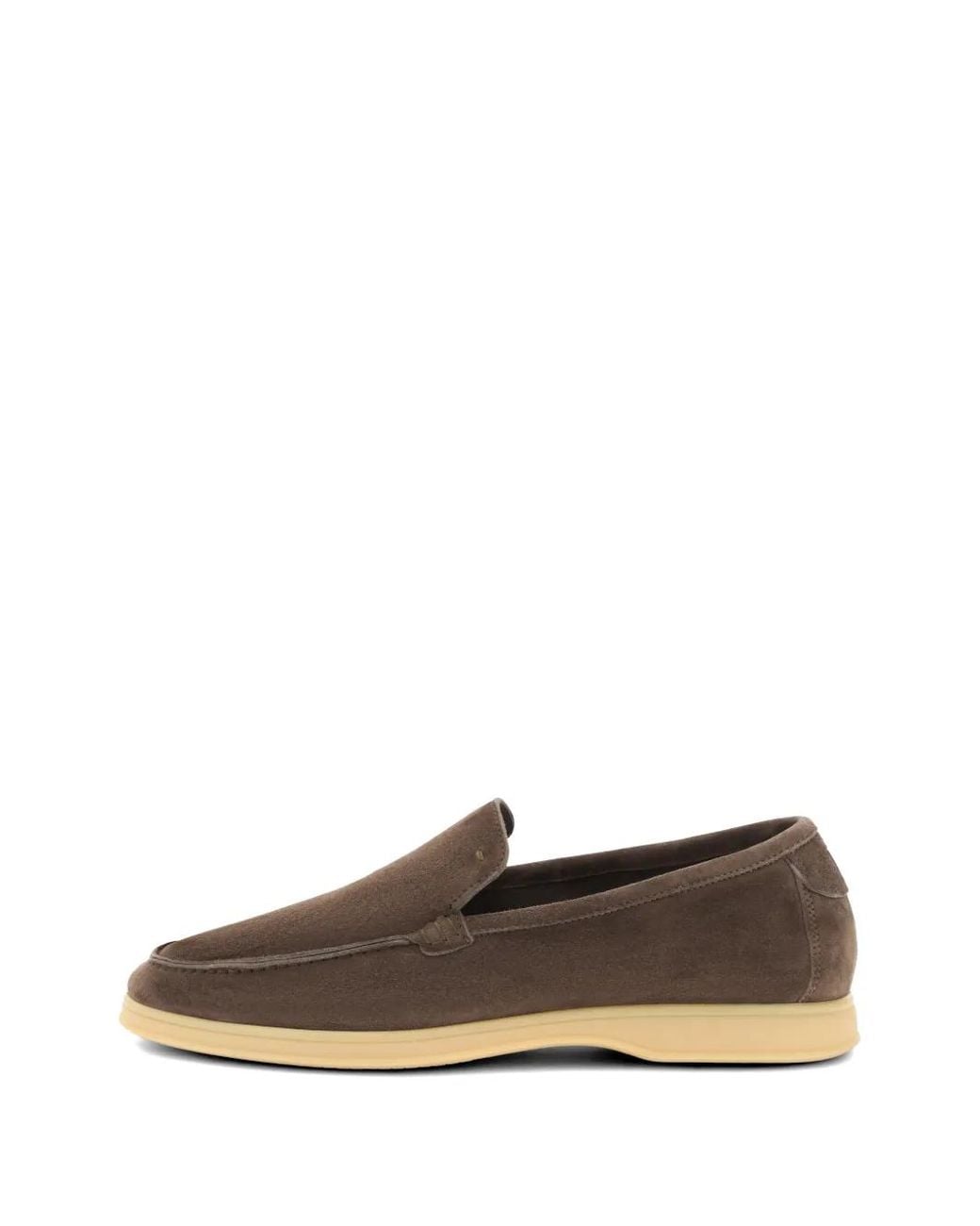 Boggi Brown Aria Suede Loafers for men
