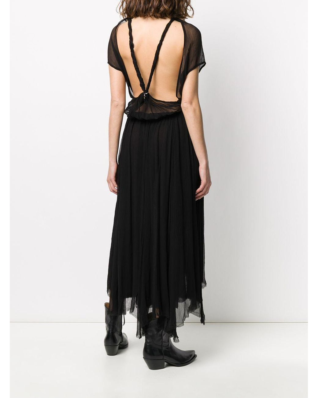 DIESEL Maxi-jurk in het Zwart | Lyst NL
