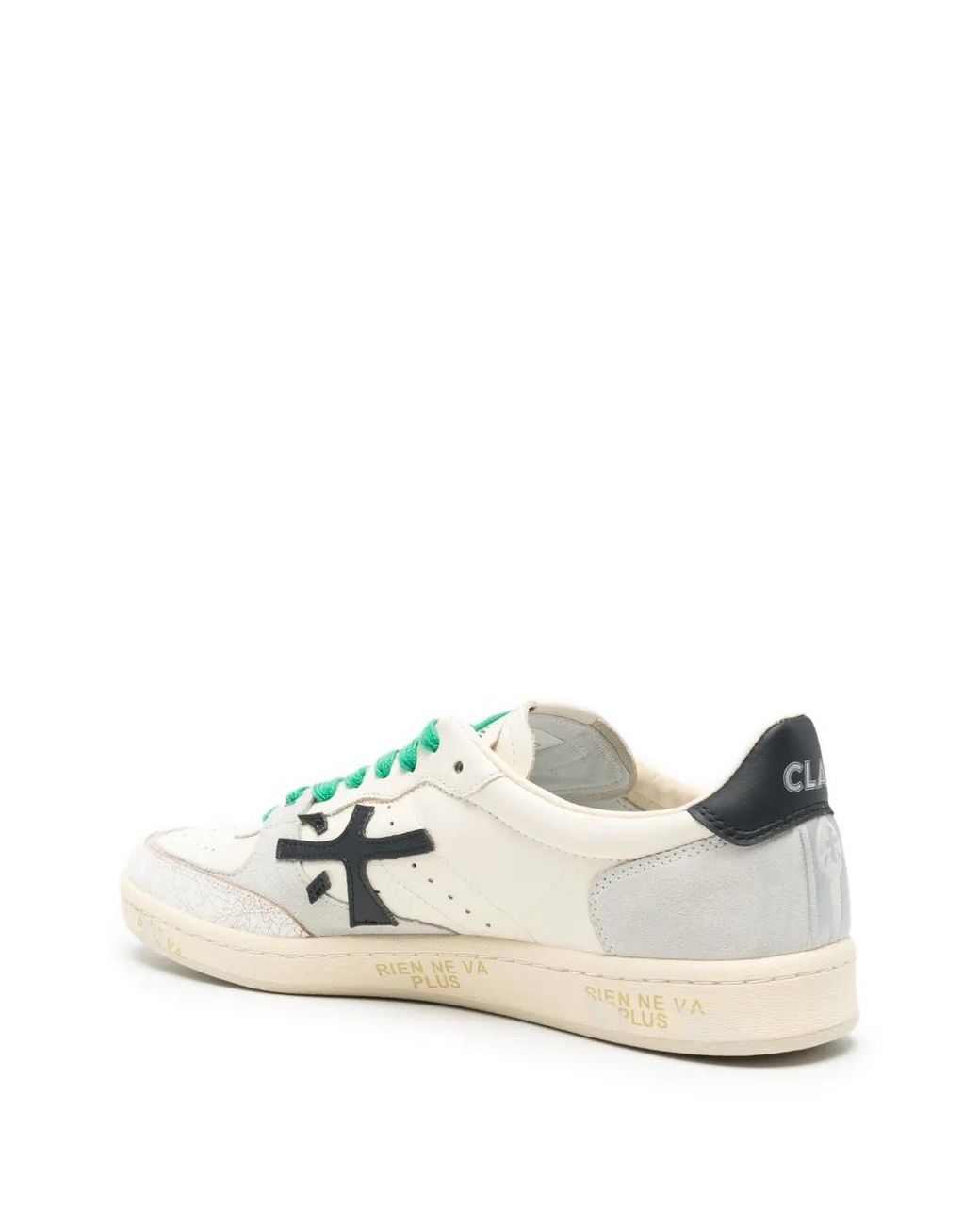 Premiata White Bskt Clay 7616 Sneakers for men