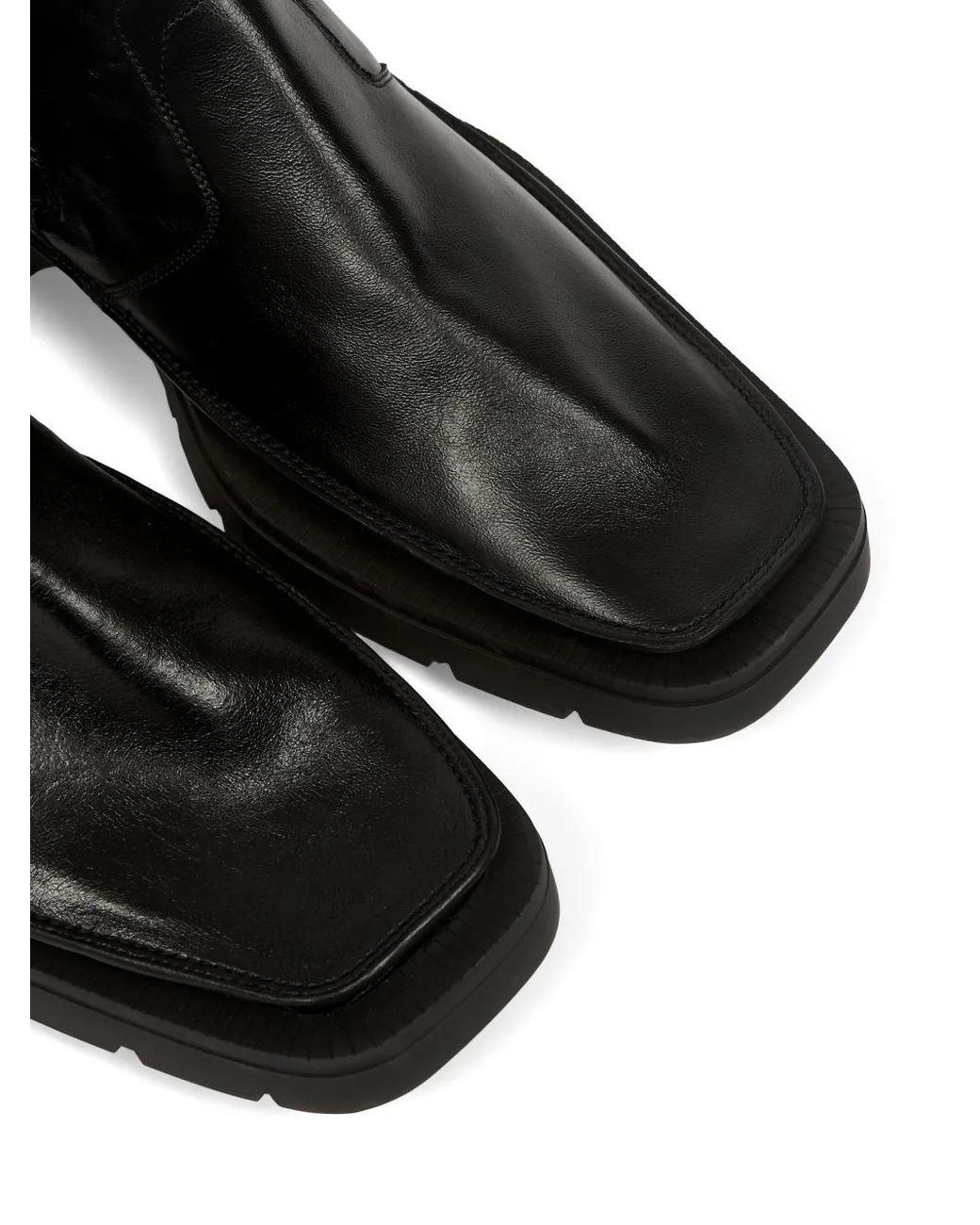 Maison Margiela Black Level Ankle Boots for men