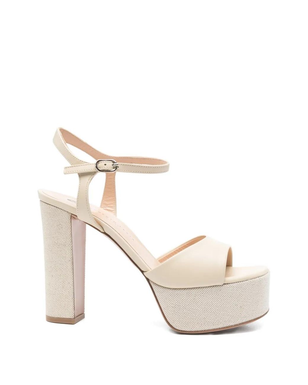 Roberto Festa White Addis Strap Sandals