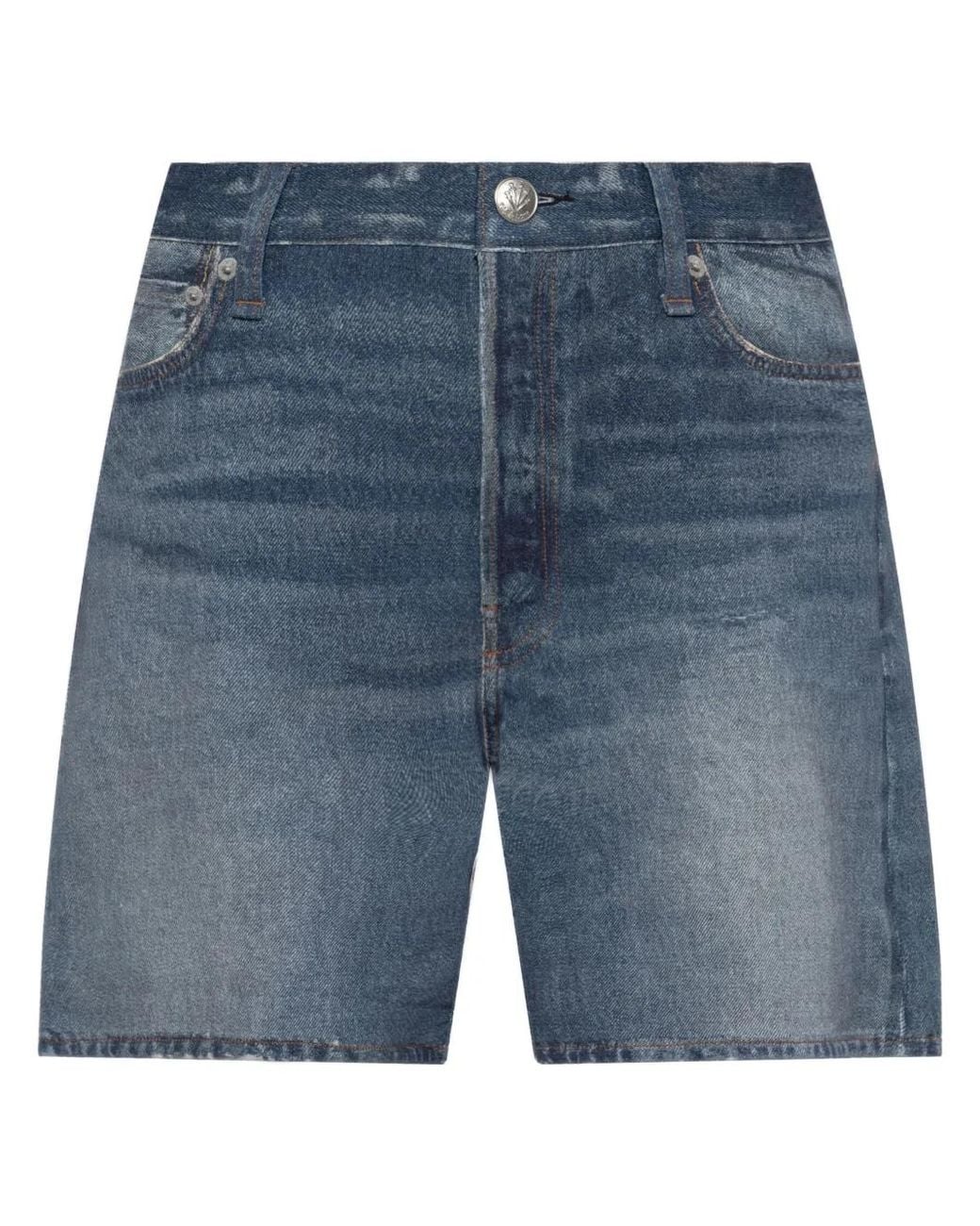 Rag & Bone Blue Cosmos Shorts