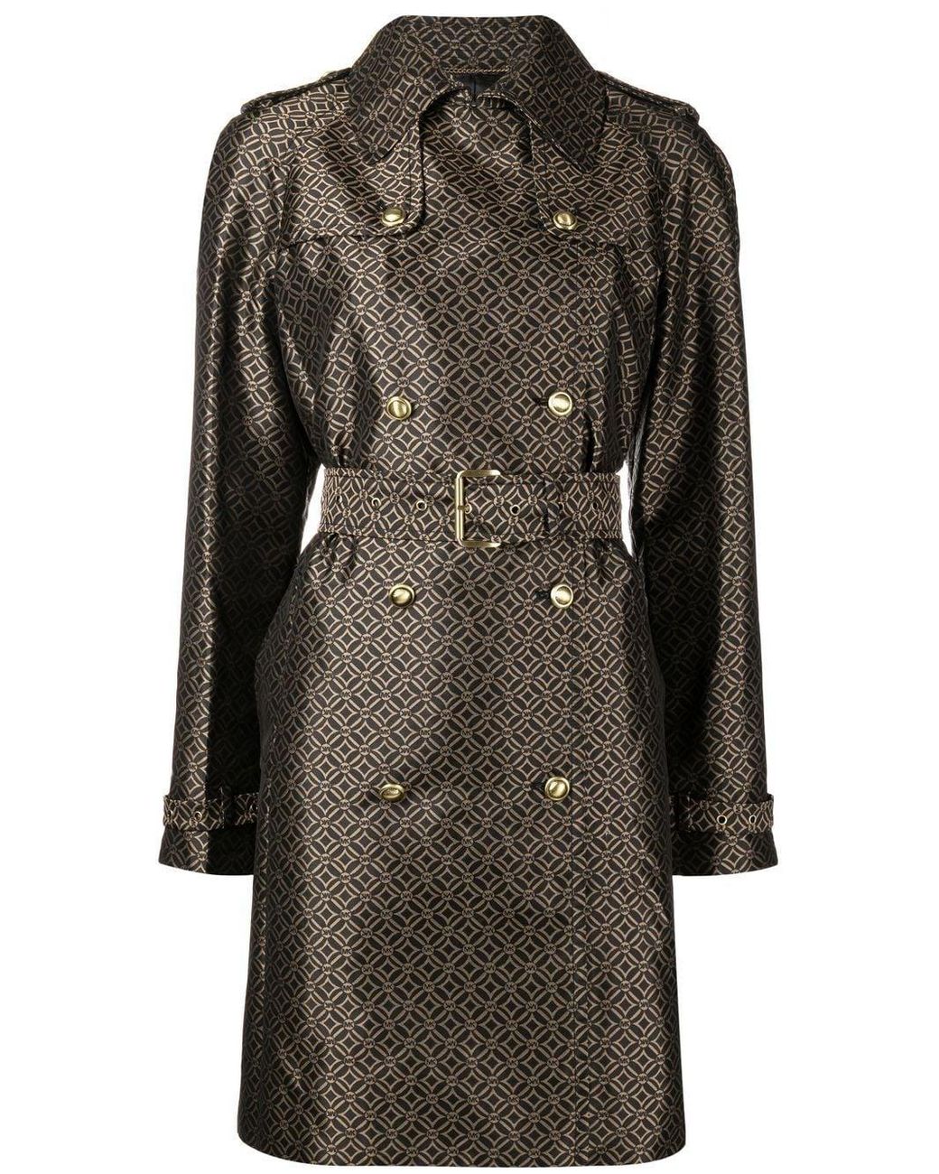 Monogram Belted Trench , - Louis Vuitton