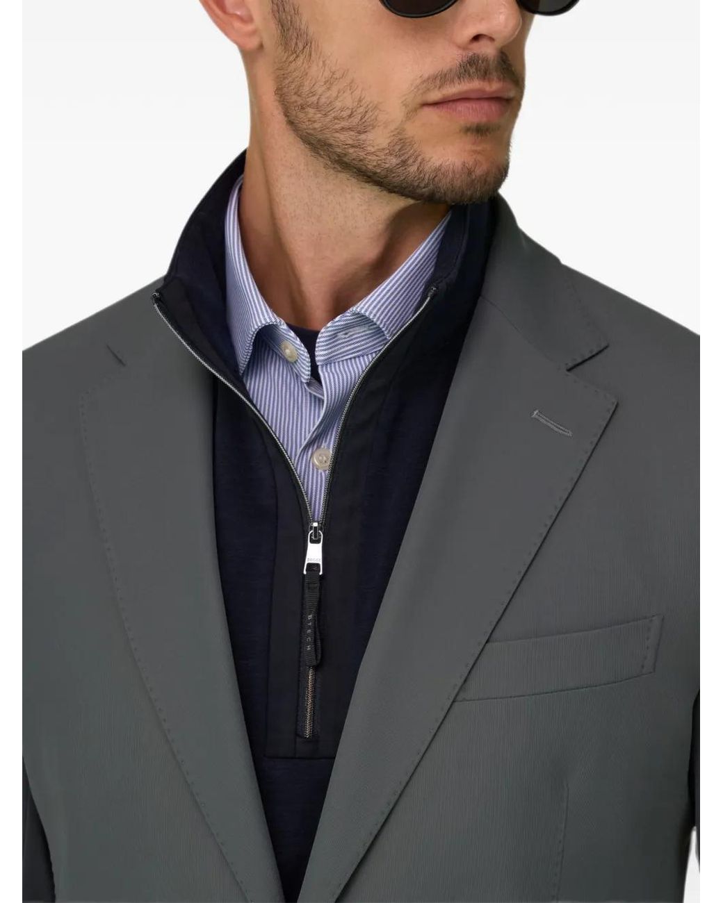 Boggi Gray Blazer for men
