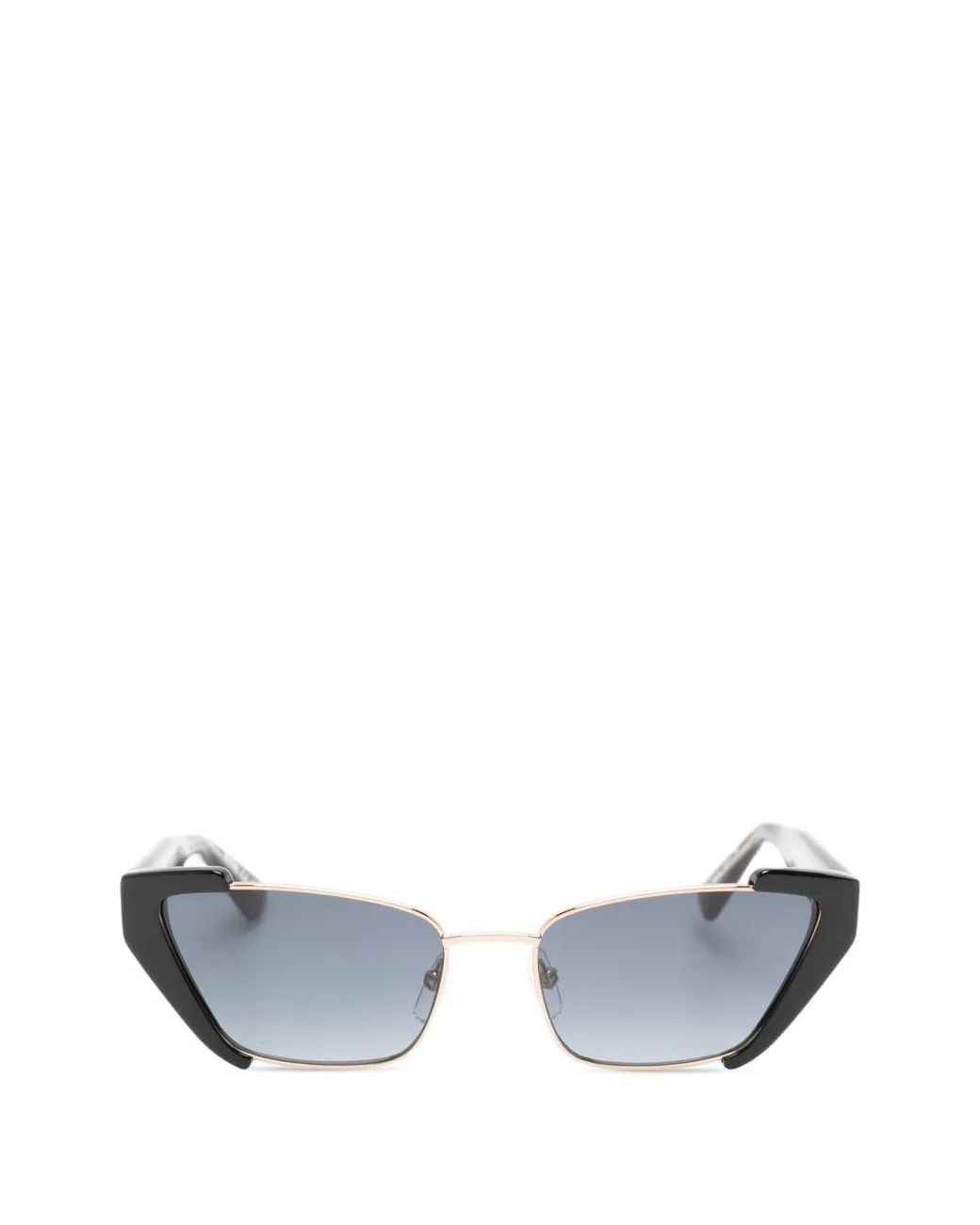 Moschino White Cat-Eye Sunglasses