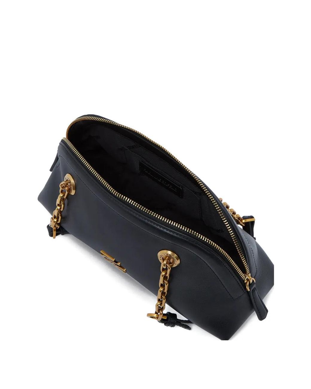 Karl Lagerfeld Blue Bowling Bag S Cad Logo