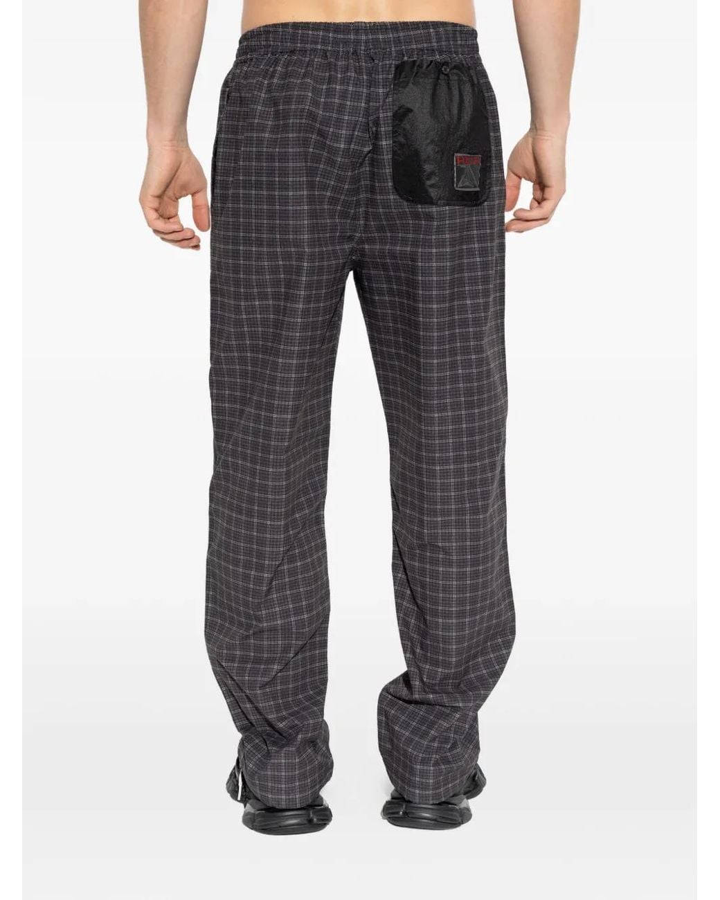 Pantaloni Con Inserti di Roa in Gray da Uomo