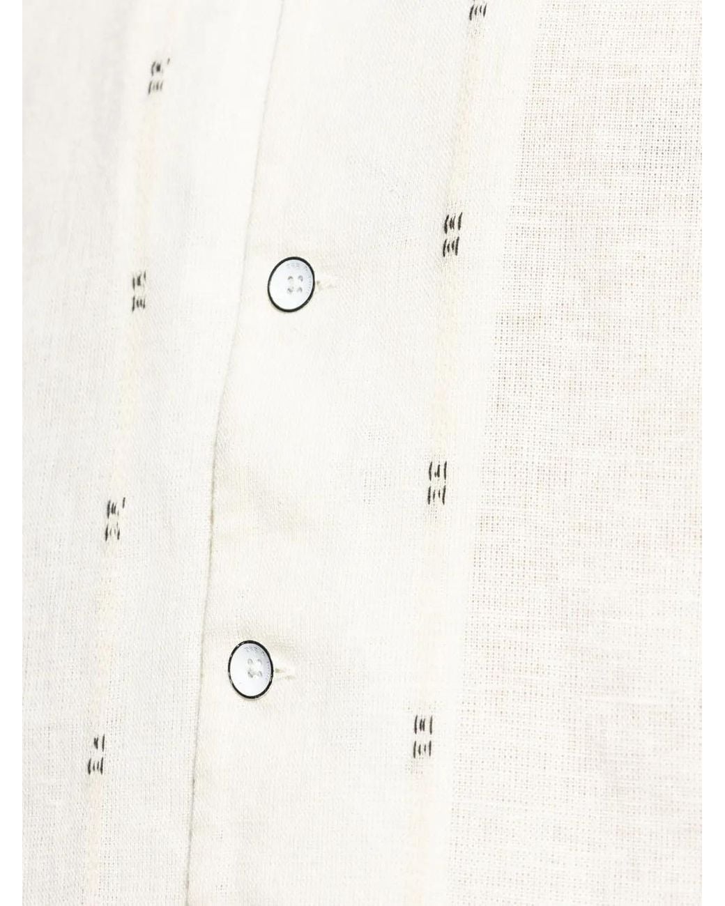 Rag & Bone White Patterned Shirt for men