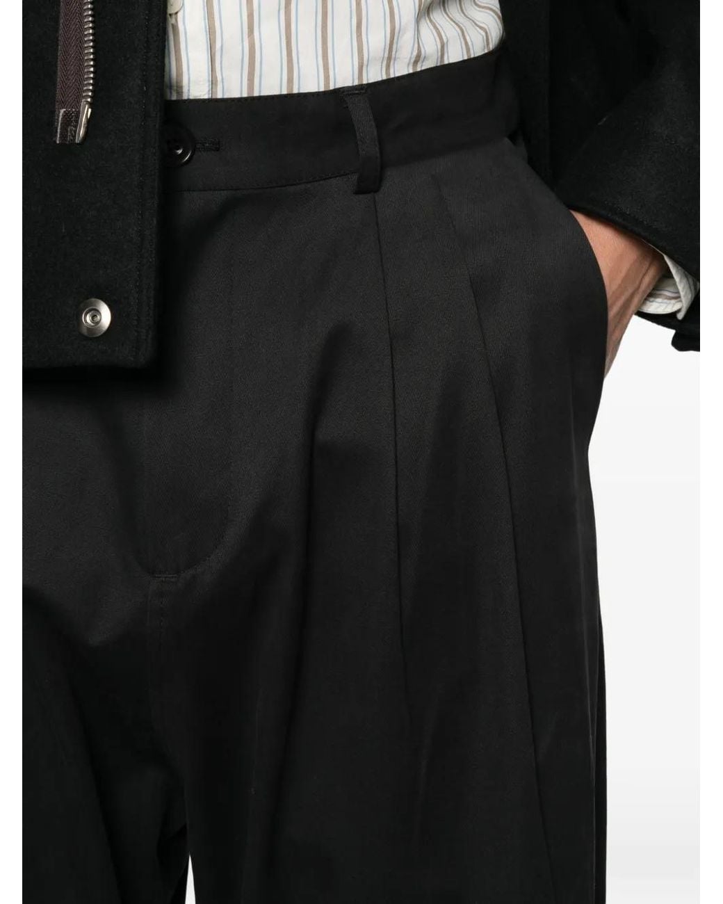 SAGE NATION Black Zushi Trousers for men