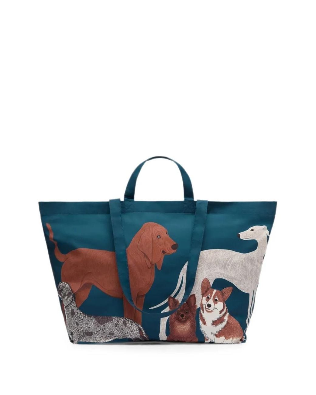 Inoui Edition Blue Large Tou Tou Graphic-Print Tote Bag
