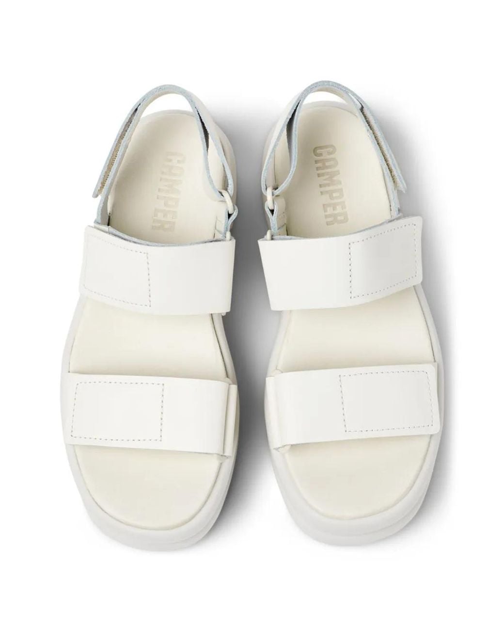 Camper White Pelotas Flota Up Sandals