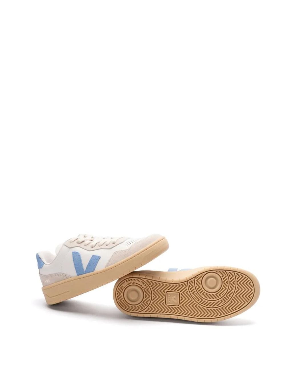 Veja White Leather Sneakers