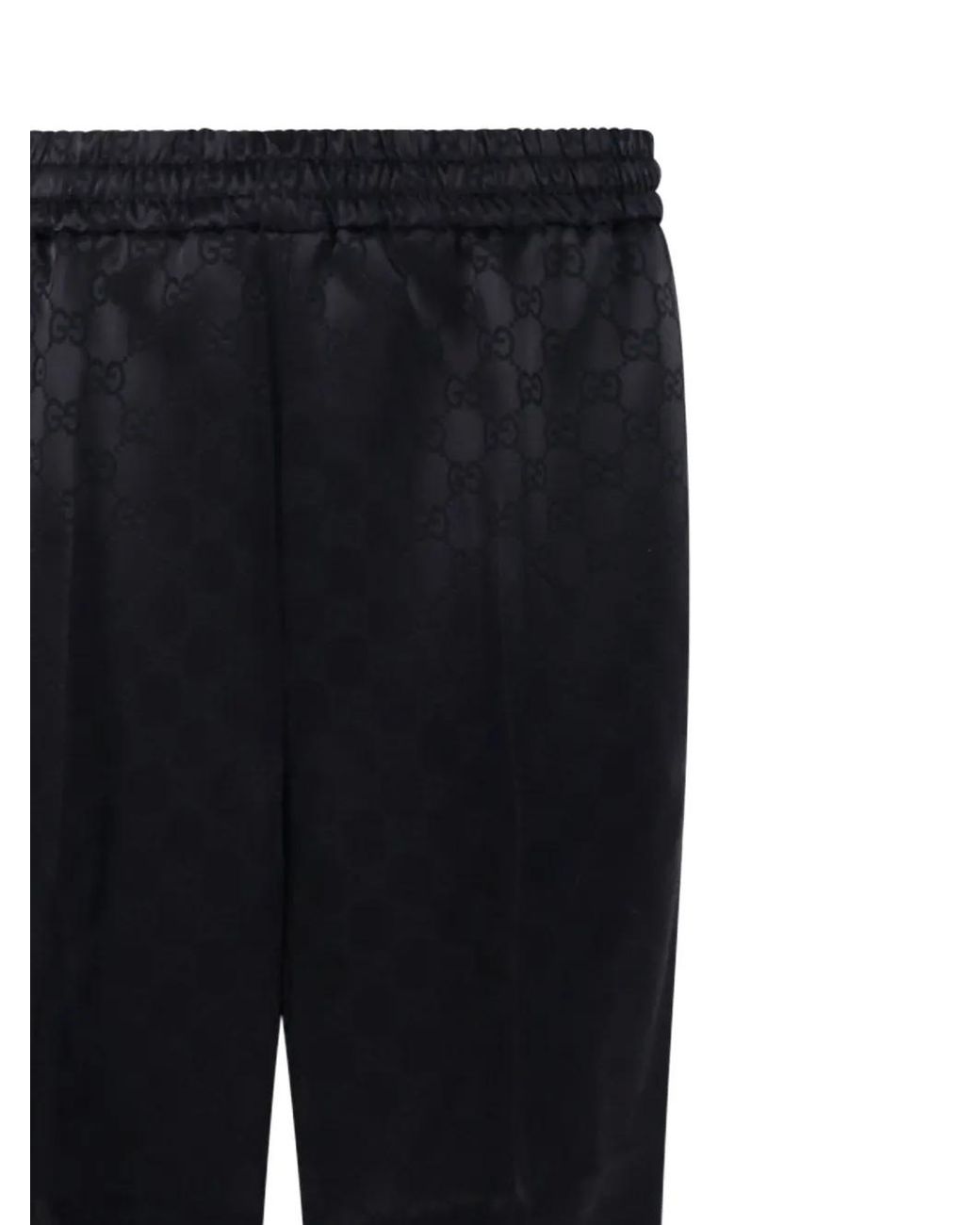 Gucci Black Hose Mit Monogrammmuster