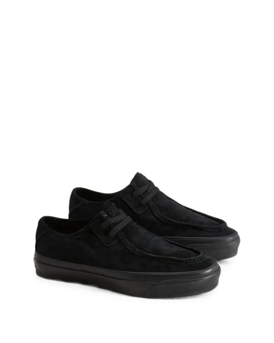 Vans Black Moc Low Suede Sneakers
