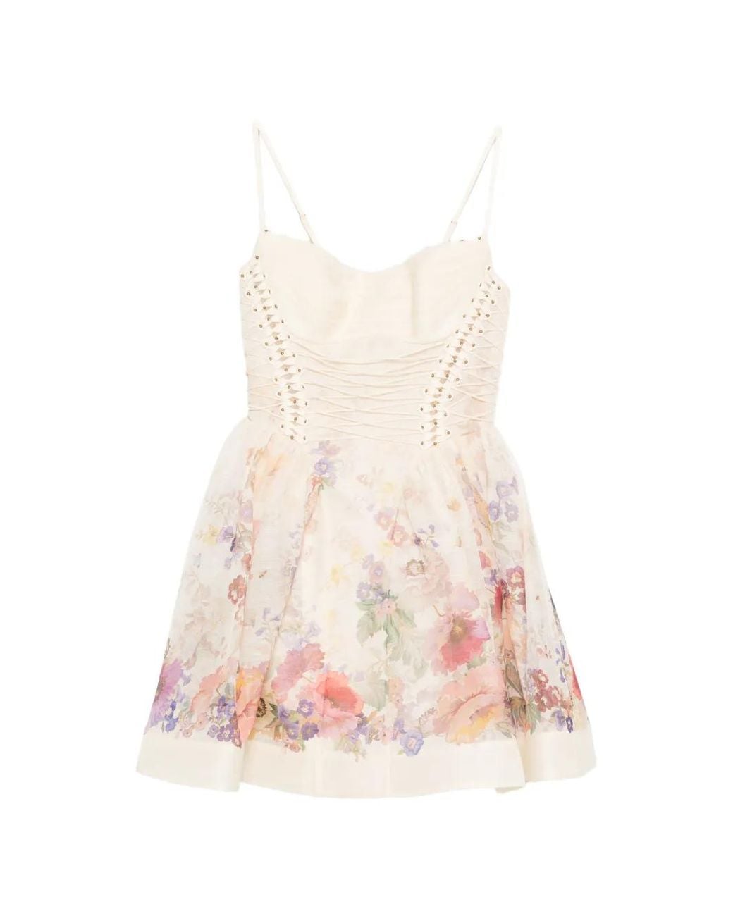 Zimmermann White Alchemy Mini Dress