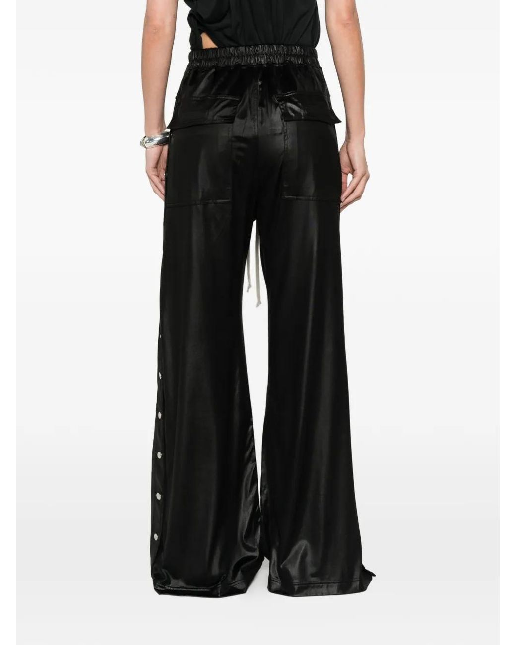 Rick Owens Black Drkshdw Drawstring Pants