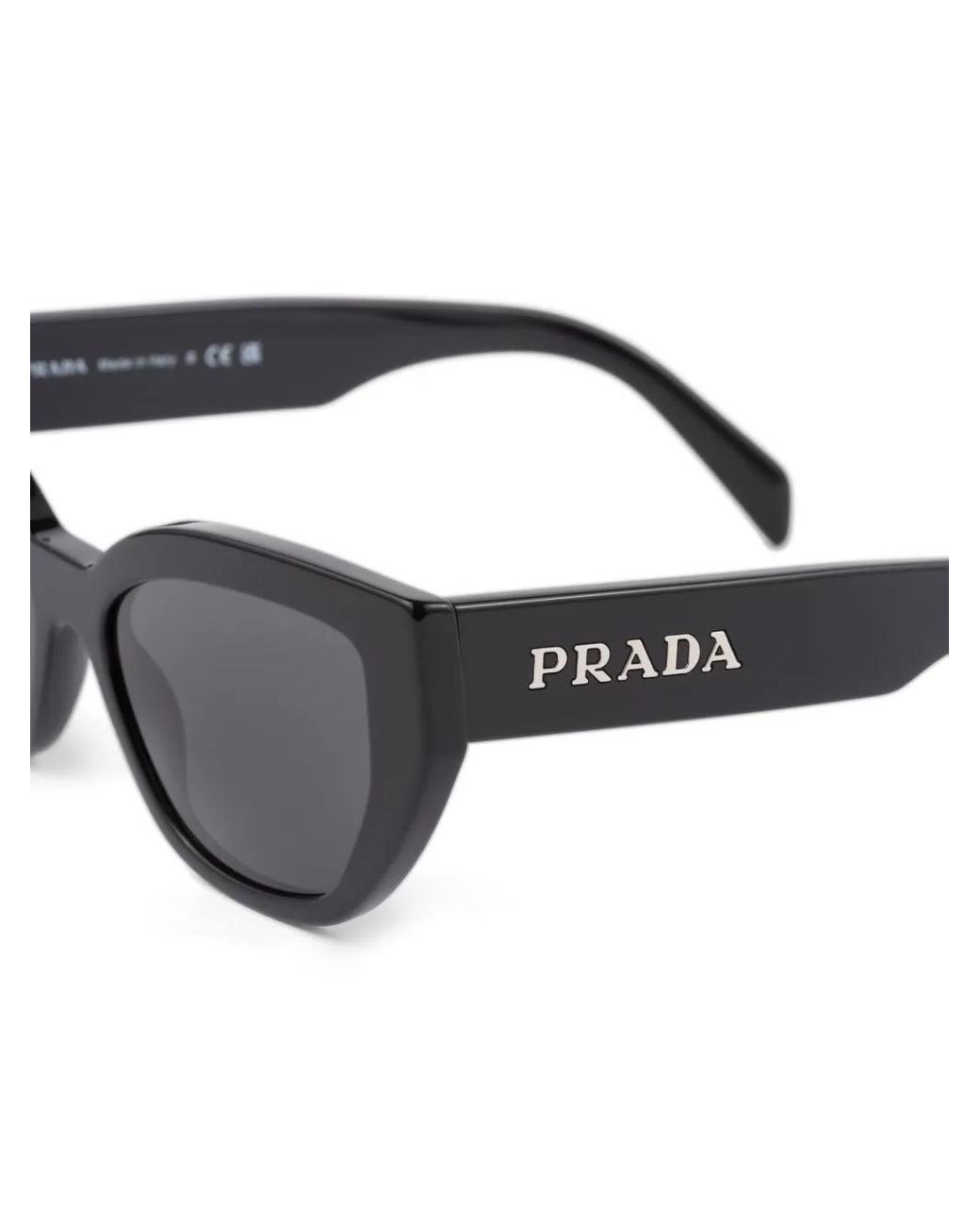 Prada Brown Cat-Eye Sunglasses