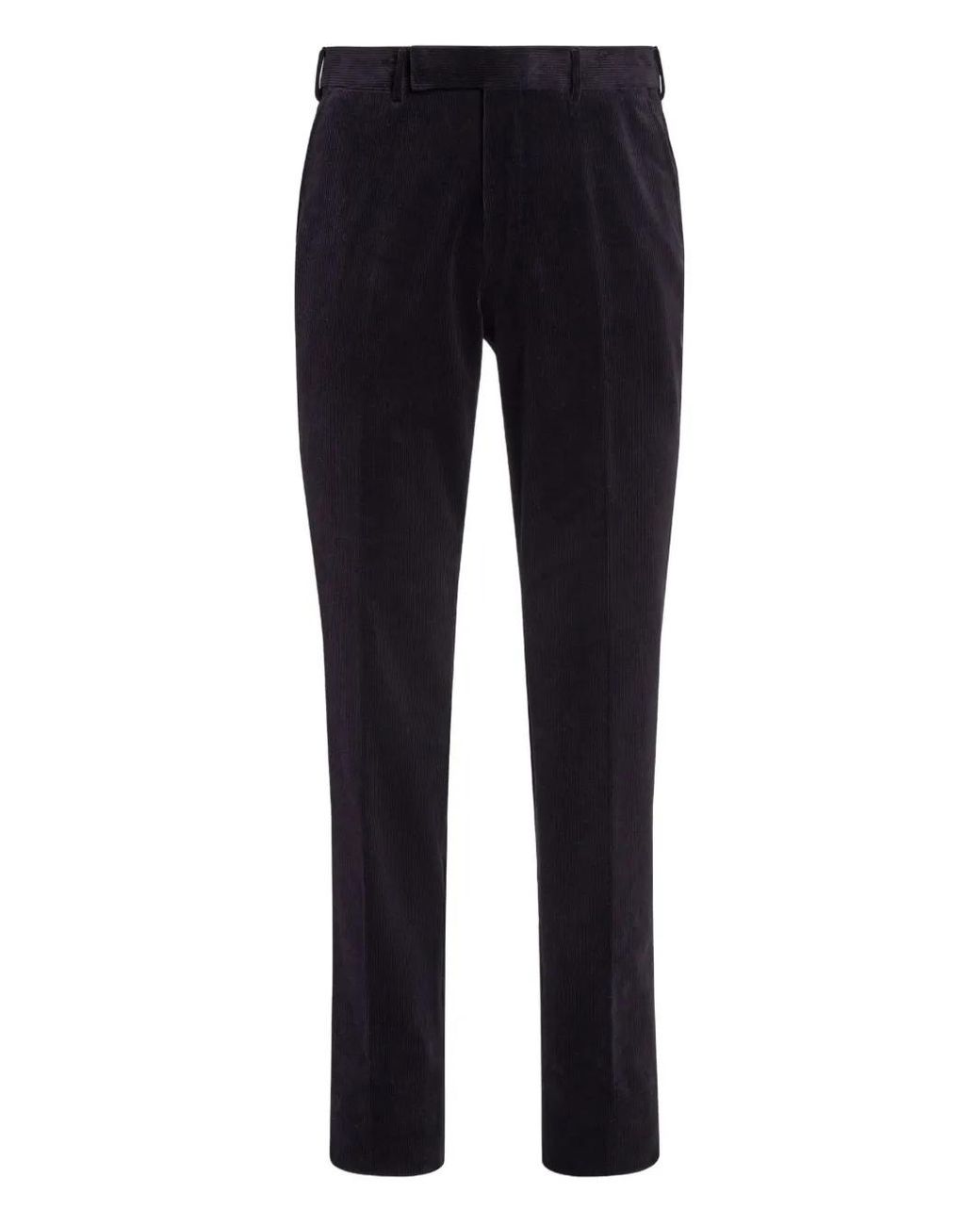 Zegna Blue Corduroy Trousers for men