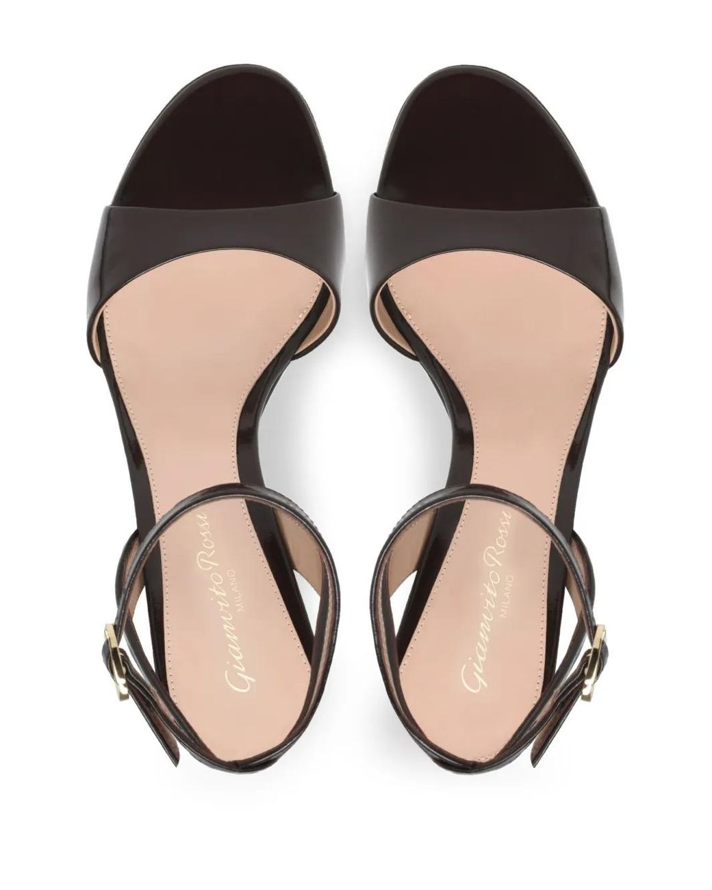 Gianvito Rossi Black Nancy Sandals