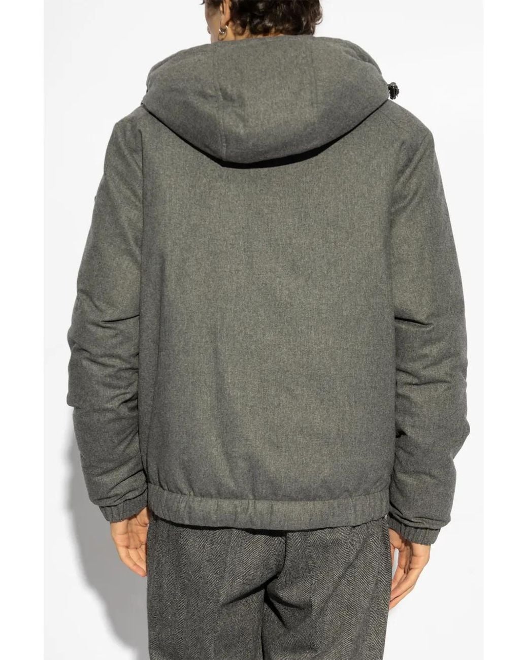 Moncler Gray Torrani Cashmere Jacket for men