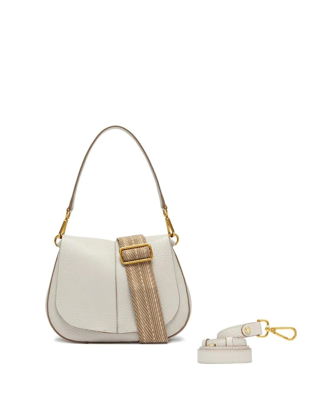 Gianni Chiarini White Helena Schultertasche