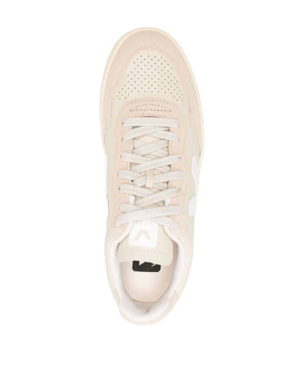 Veja Natural V-90 Leather Sneakers