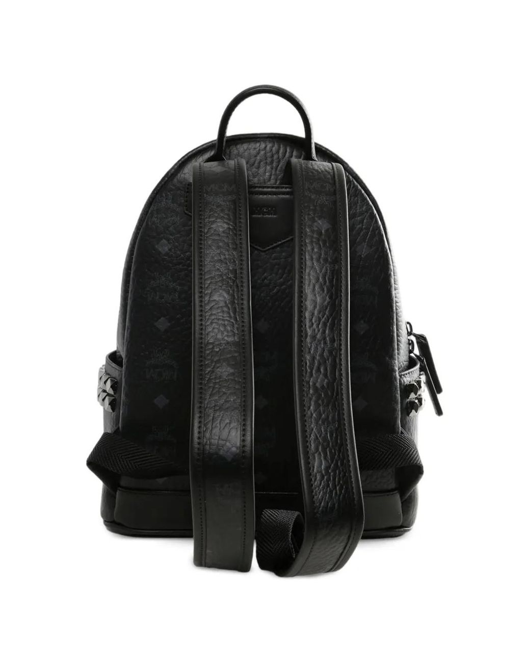 MCM Black Stark Backpack