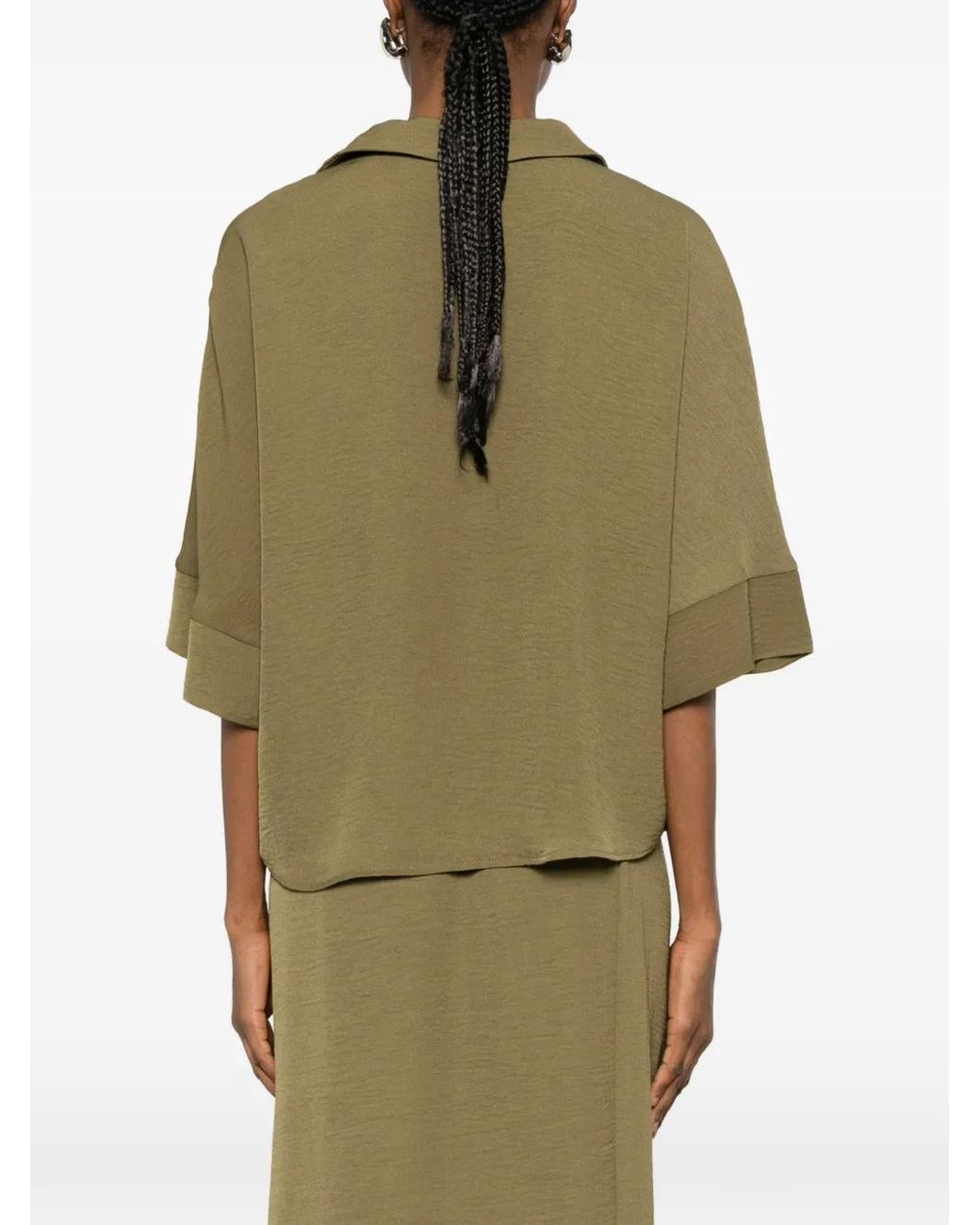 PHILIA LOFT Natural Blouse À Col V