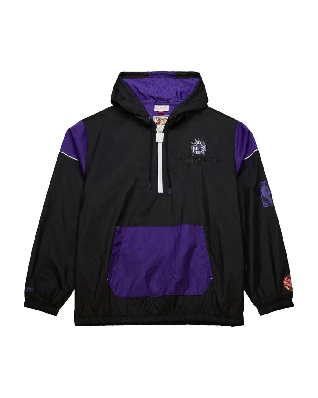 Mitchell & Ness Blue X Nba Sacramento Kings Windbreaker for men