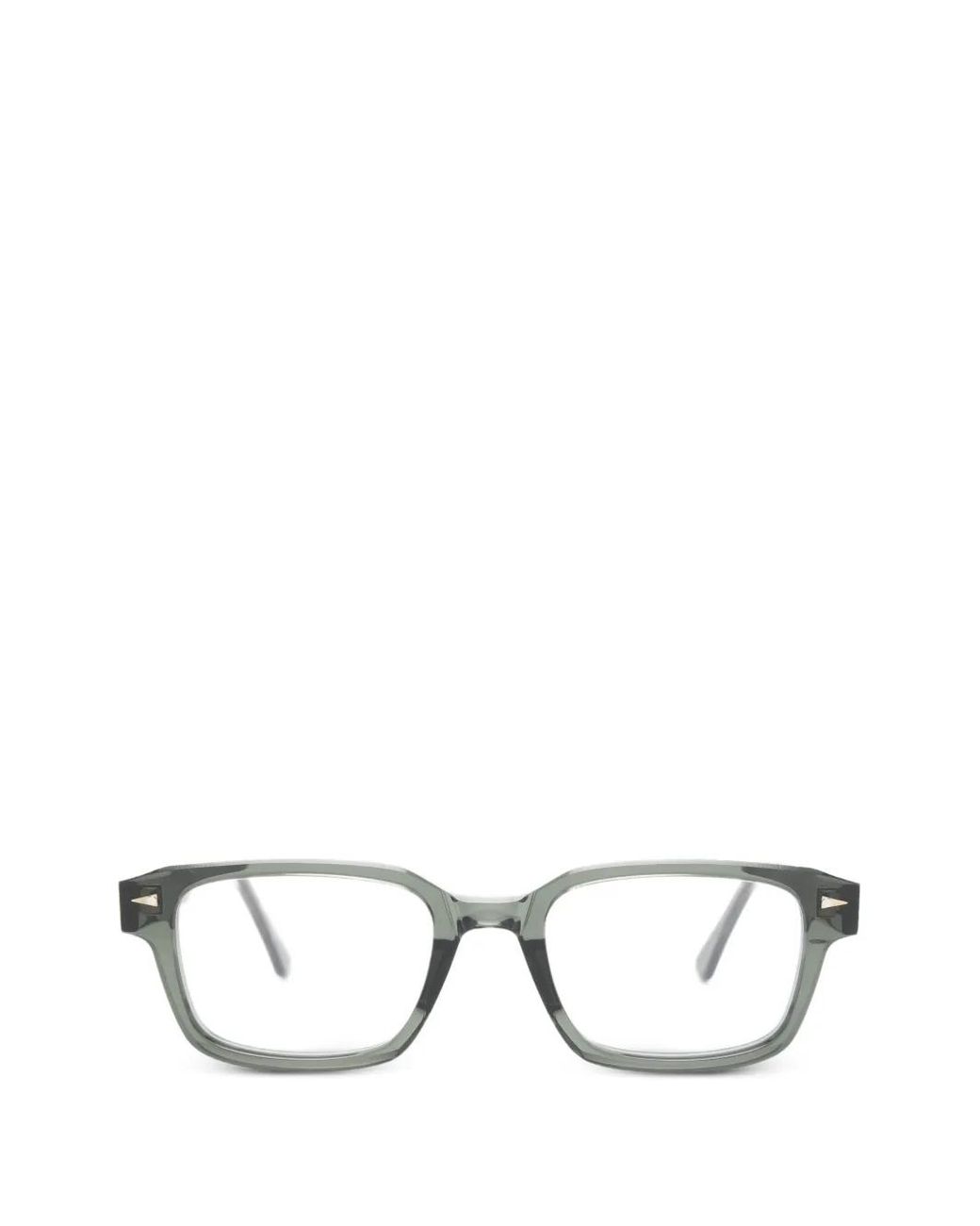 Ahlem Gray Brille Mit Eckigem Gestell