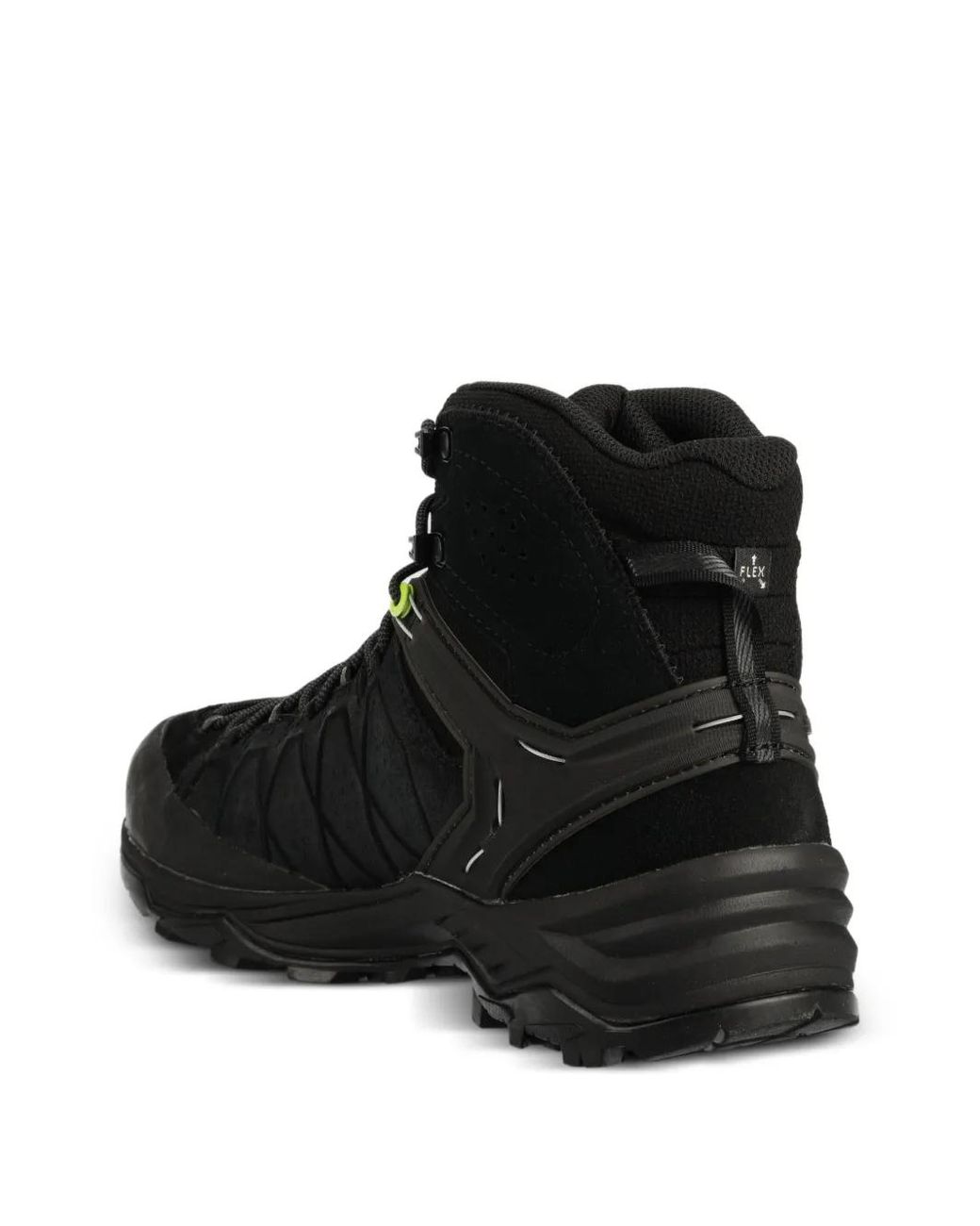 Salewa Black Mid-Cut Boots for men