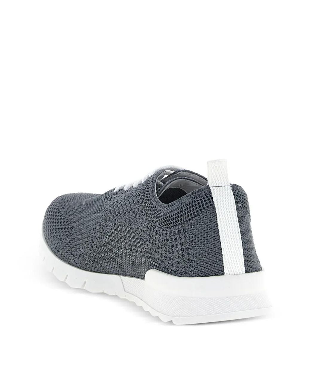 Kiton Blue Fits Knit-Upper Sneakers for men