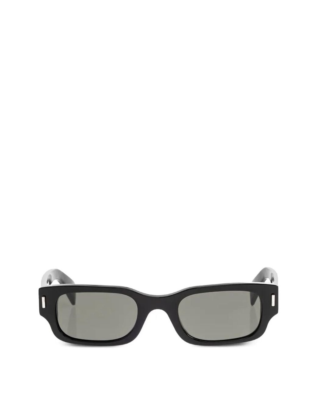 McQueen Gray T-Bar Rivet Panthos Sunglasses