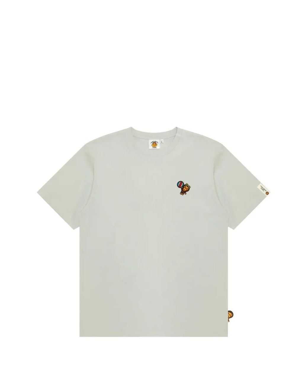 *BABY MILO® STORE BY *A BATHING APE® Gray Baby Milo Graphic-Print Cotton T-Shirt