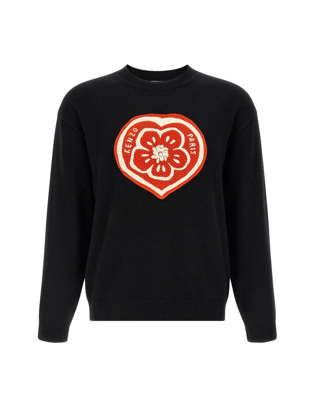 KENZO Black Mesh Heart Boke for men