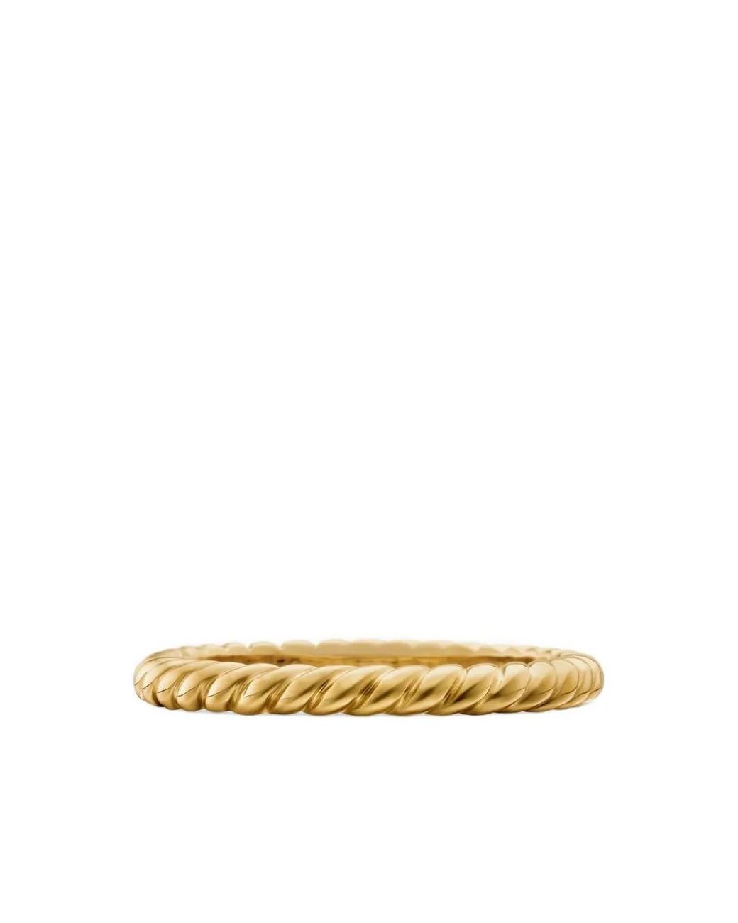 Anello Cable di David Yurman in Metallic