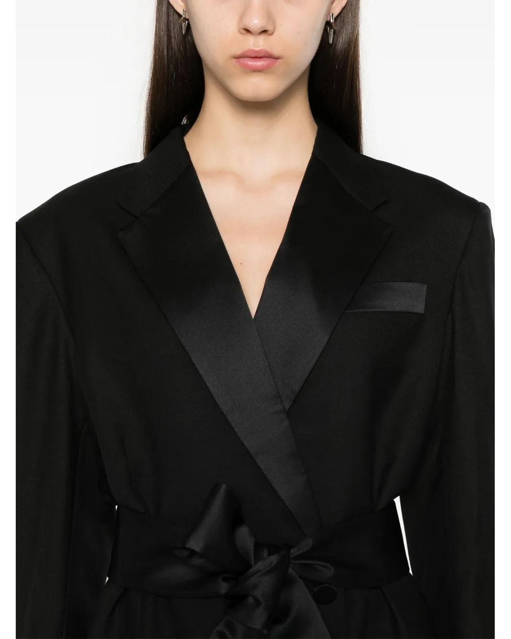 Racil Nan Tuxedo Jurk in het Black