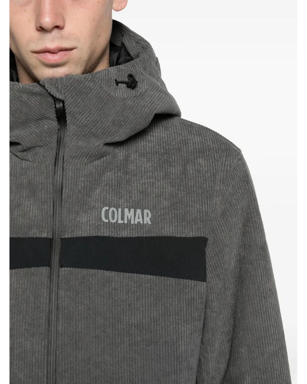Colmar Gray Velvet Ski Jacket for men