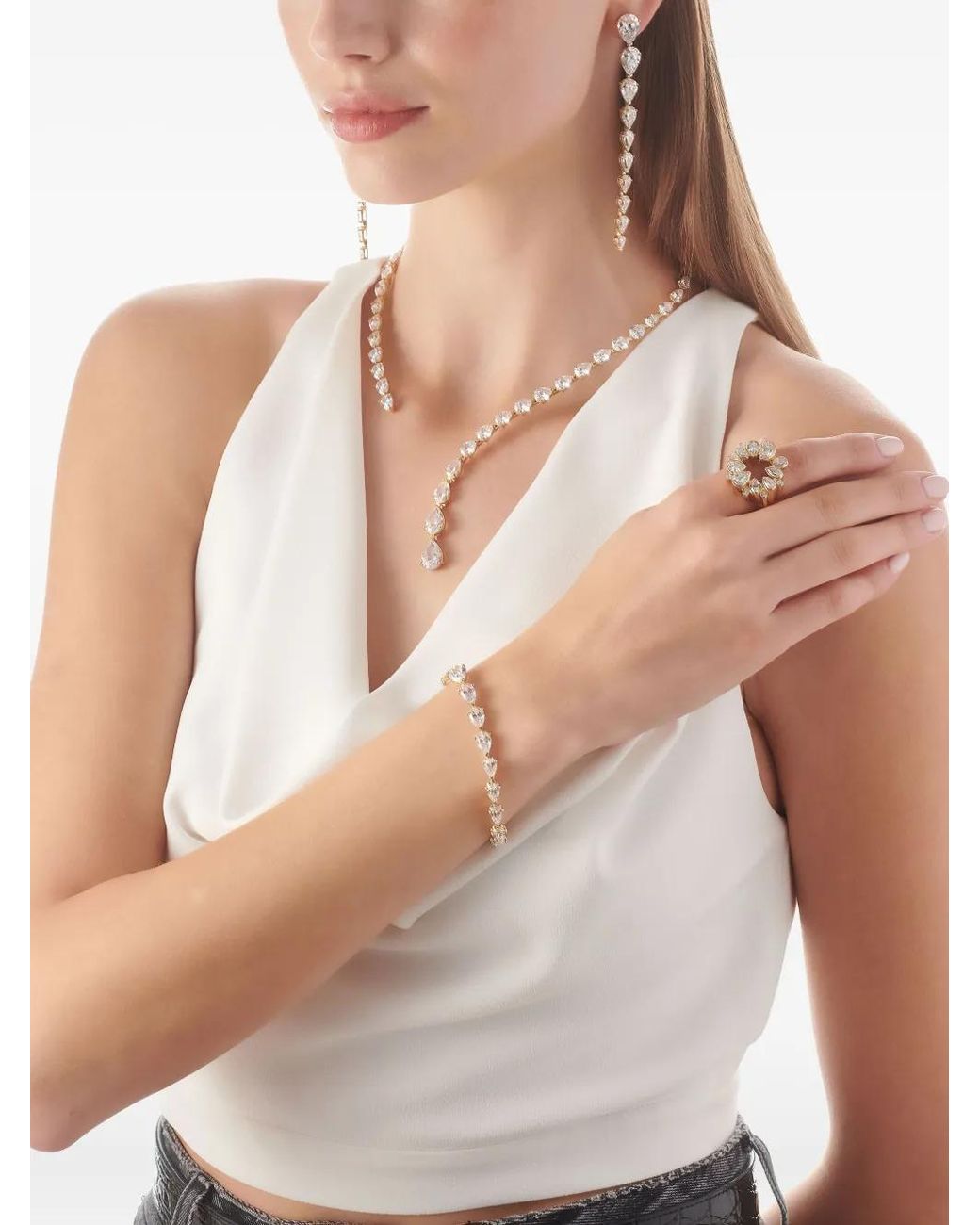 Anabela Chan Natural 18K Vermeil Nova Collar Diamond Necklace