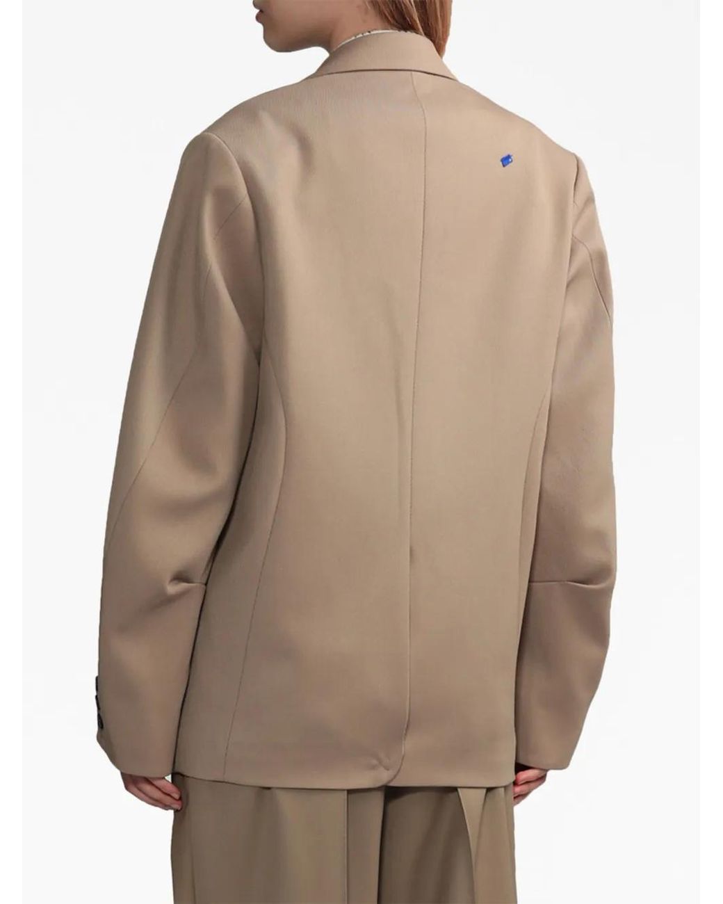 Adererror Brown Long-Sleeved Wool Blazer