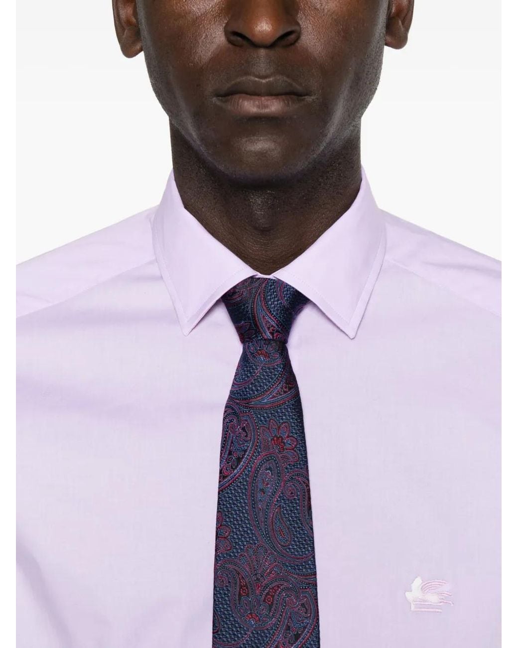 Etro Purple Shirt for men