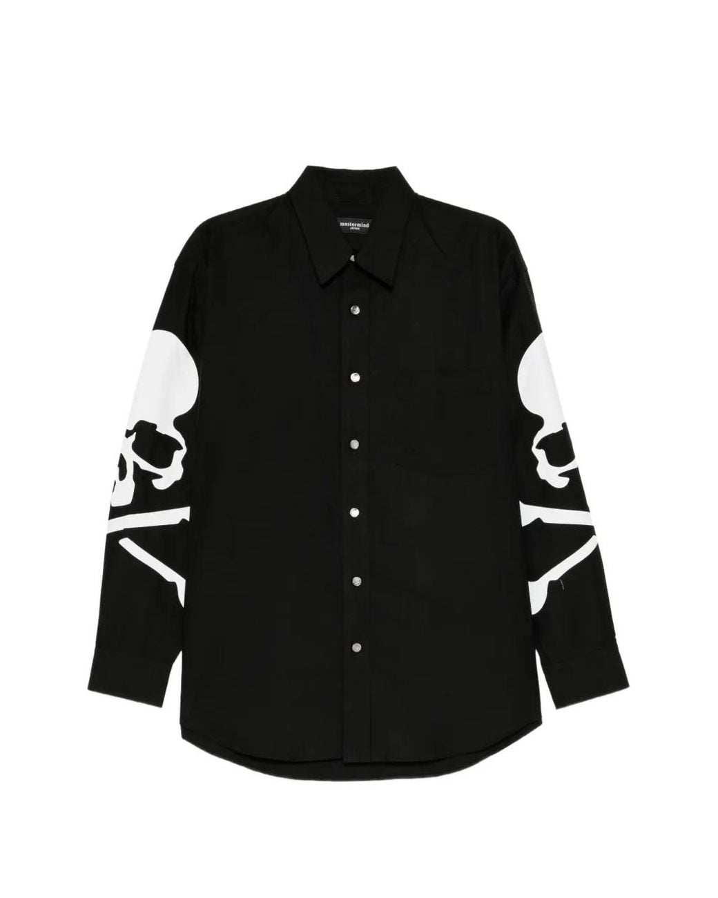 Mastermind Japan Black Chemise Mj Oxford for men