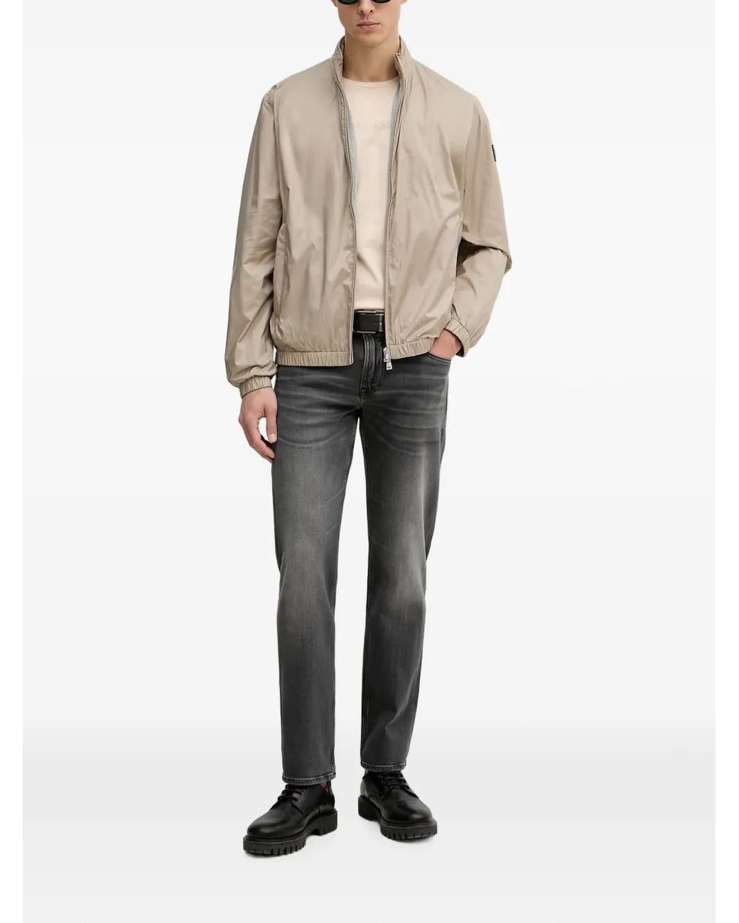 Mos Mosh Natural Clem Zip-Up Jacket for men