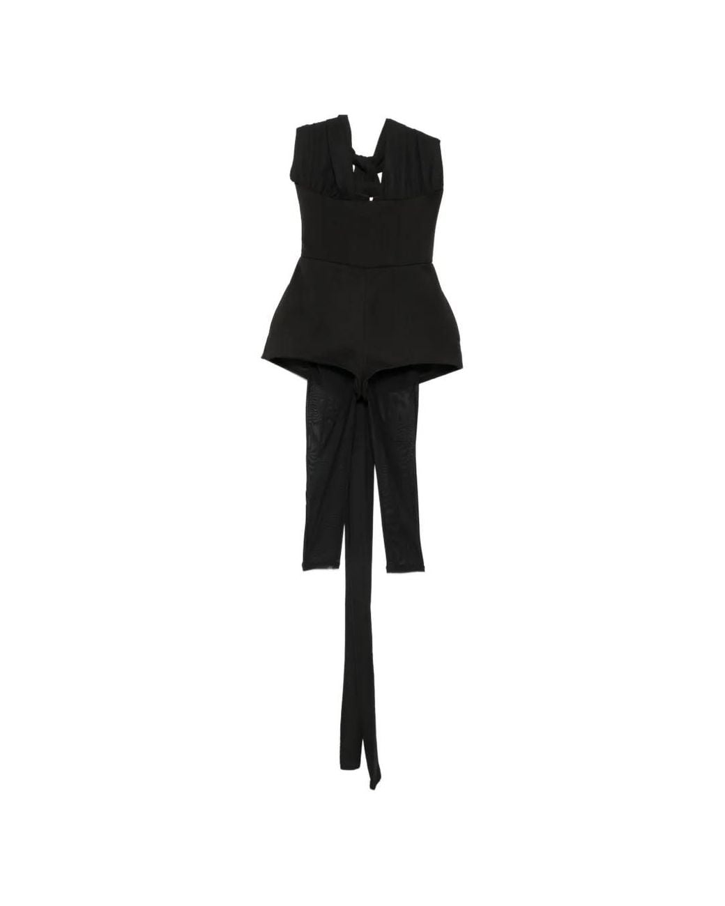 Vestiaire d'un Oiseau Libre Black Zip-Fastening Jumpsuit