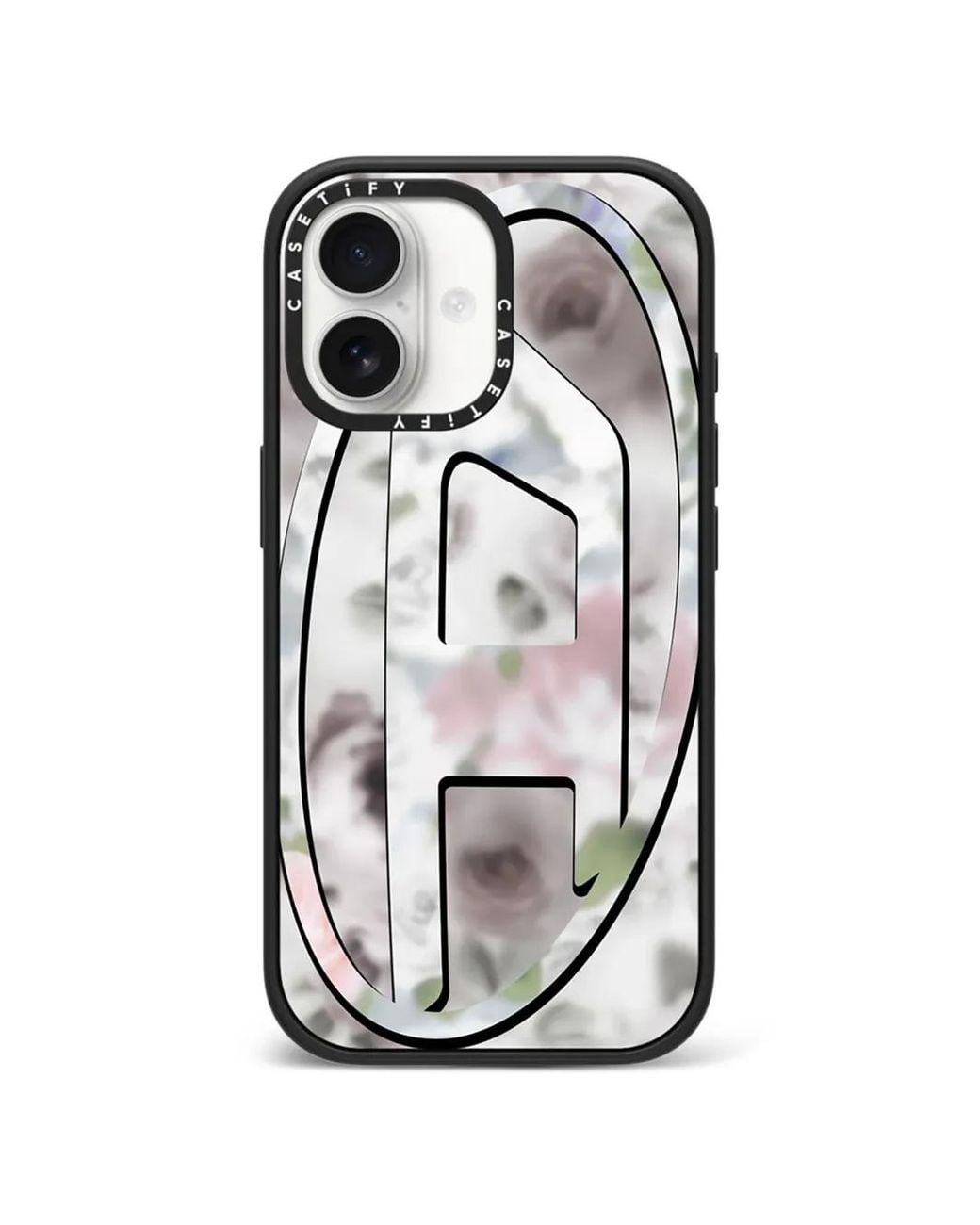 DIESEL Black X Casetify 60529 Oval D Iphone 17 Case