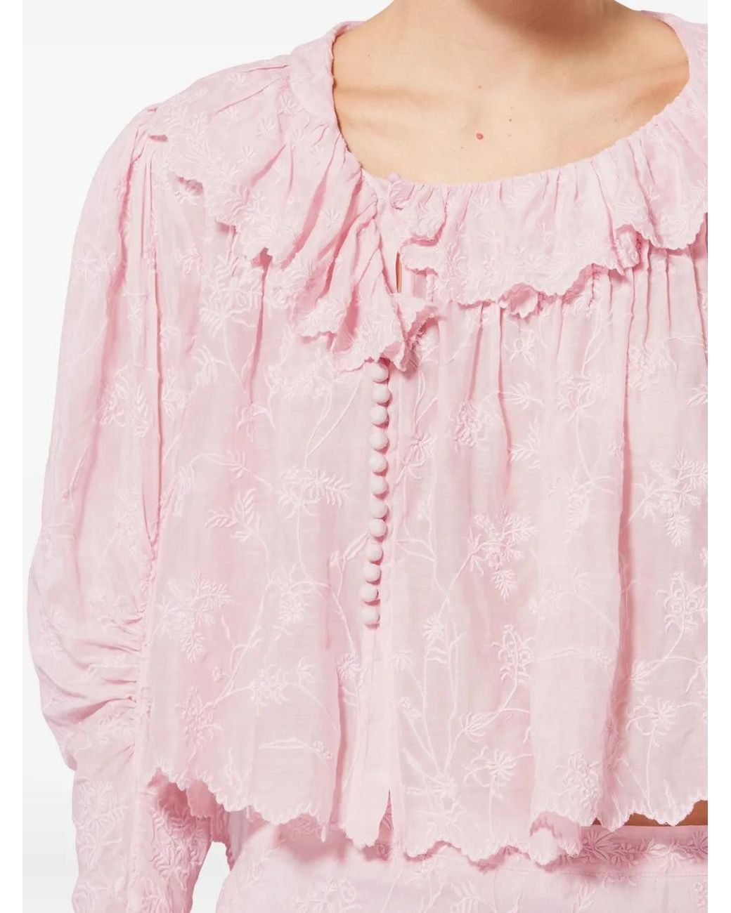 Isabel Marant Pink Zelly Top