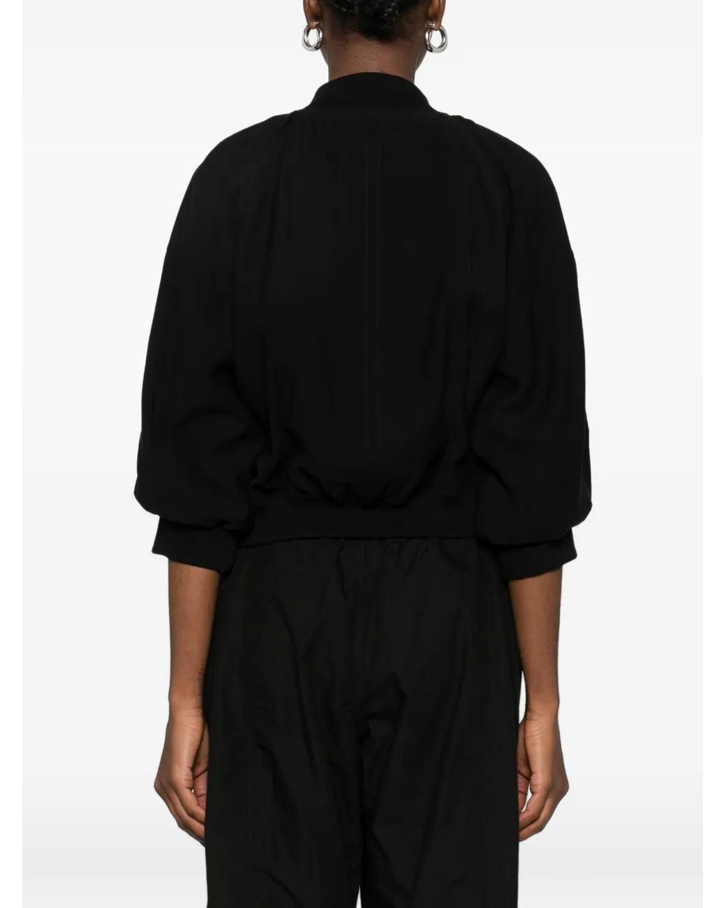 Thom Krom Black Veste À Fermeture Zippée
