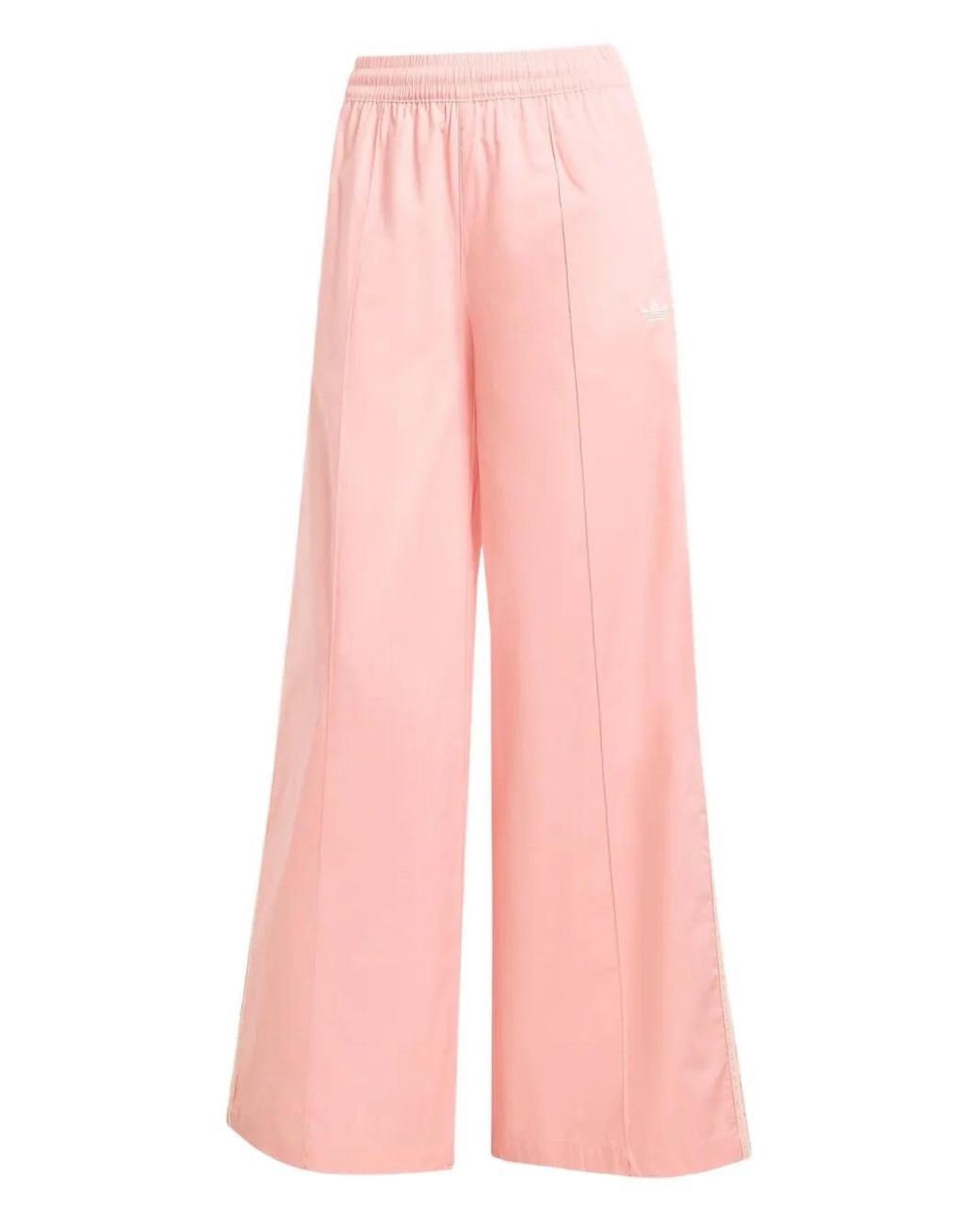 Adidas Pink 3-Stripes Track Pants