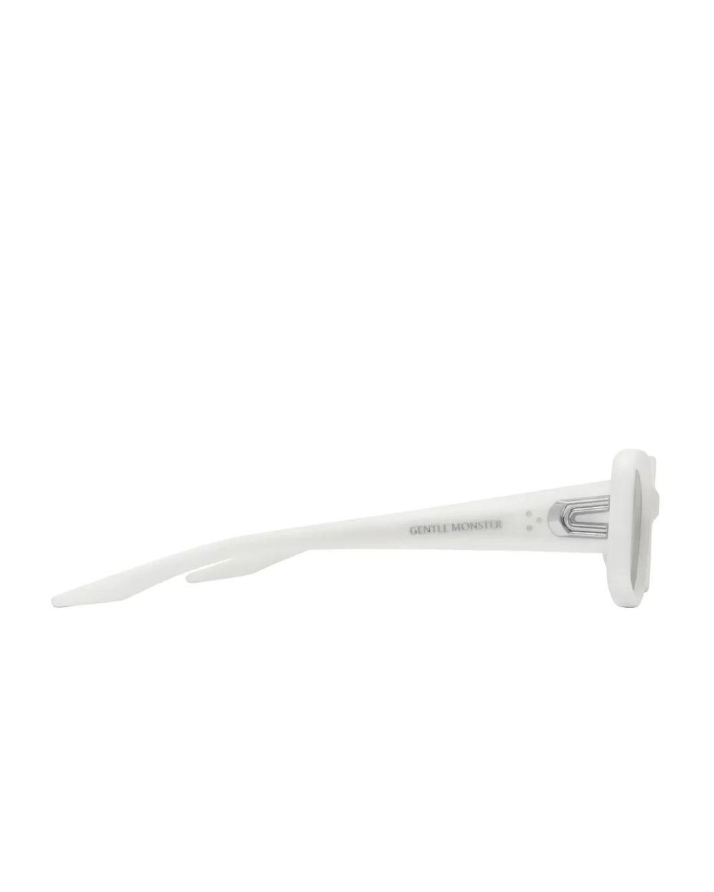 Gentle Monster Gray Ash Square-Frame Sunglasses