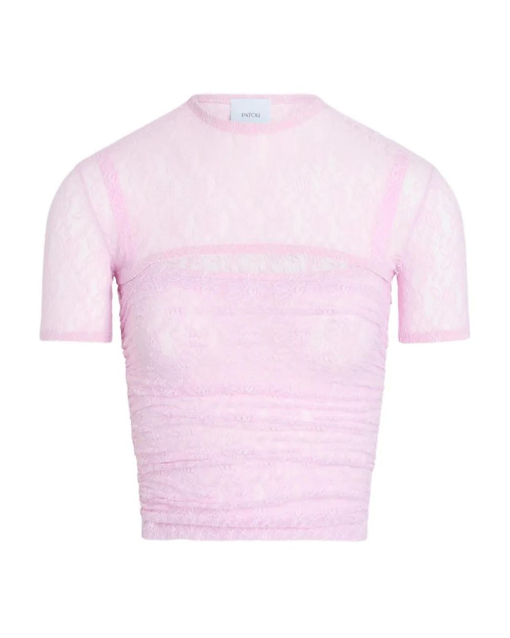 Patou Pink Lace T-Shirt